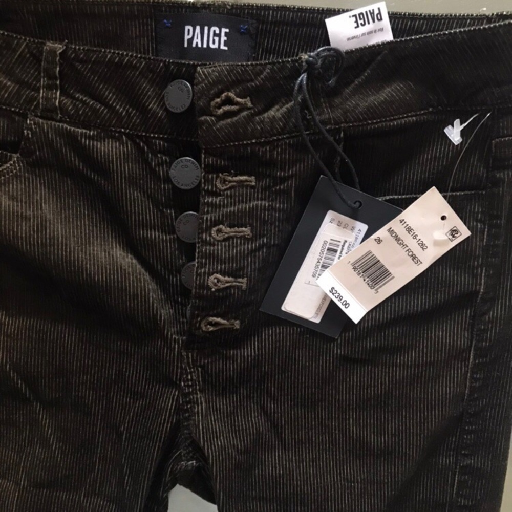 Paige velvet jeans